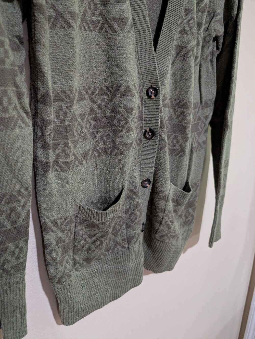 Mossimo Green Cardigan - Picture 3 of 5